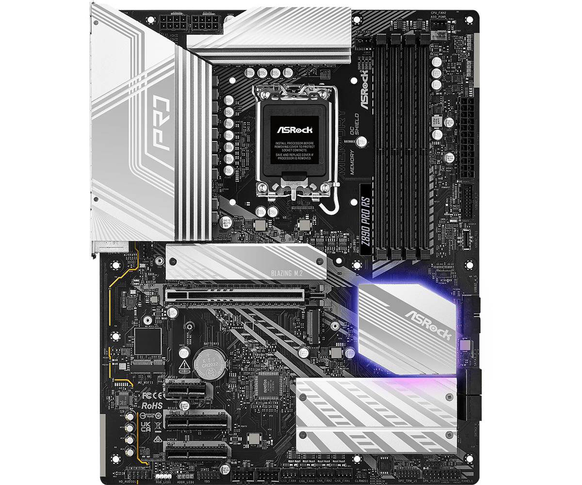 ASRock Z890 Pro RS Motherboard | 90 - MXBP10 - A0UAYZ - 4710483947452 - Vektra Computers LLC ASRock Z890 Pro RS Motherboard | 90 - MXBP10 - A0UAYZ - 4710483947452 - Vektra Computers LLC